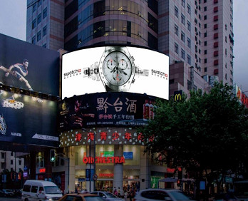 上?；春Ｖ新沸氯A聯(lián)商廈led屏廣告