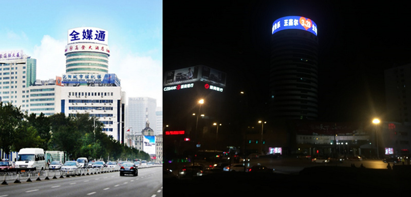 沈陽高登酒店月光LED屏 沈陽高登酒店月光LED屏