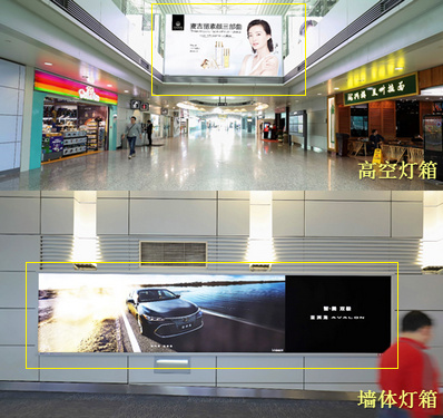 國(guó)內(nèi)出發(fā)指廊燈箱廣告