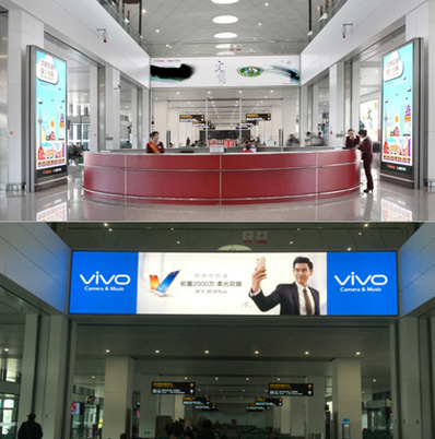 GTC負一層大巴候車廳站燈箱廣告