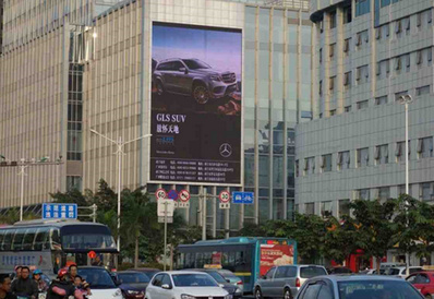 南寧雙擁路南湖名都LED屏廣告 南寧雙擁路南湖名都LED屏廣告