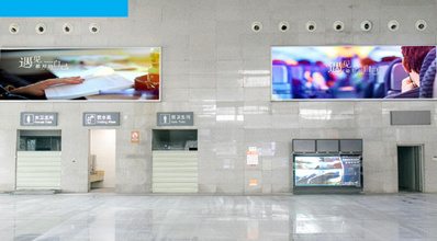 西站房候車夾層燈箱廣告 西站房候車夾層燈箱廣告