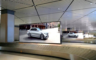 到達(dá)行李轉(zhuǎn)盤(pán)上方電子刷屏廣告 到達(dá)行李轉(zhuǎn)盤(pán)上方電子刷屏廣告