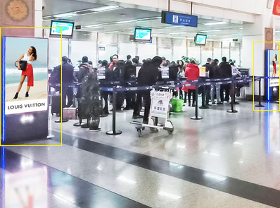 拉薩機場出發(fā)區(qū)立式數(shù)碼刷屏廣告 拉薩機場出發(fā)區(qū)立式數(shù)碼刷屏廣告