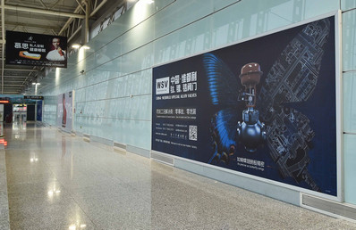 溫州機場T1二層到達長廊燈箱廣告