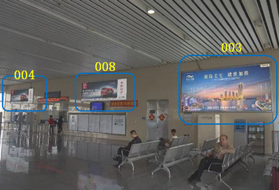 南朗站A、B進(jìn)出站口+售票窗旁燈箱廣告