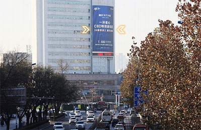 石家莊浙江大酒店LED屏廣告 石家莊浙江大酒店LED屏廣告